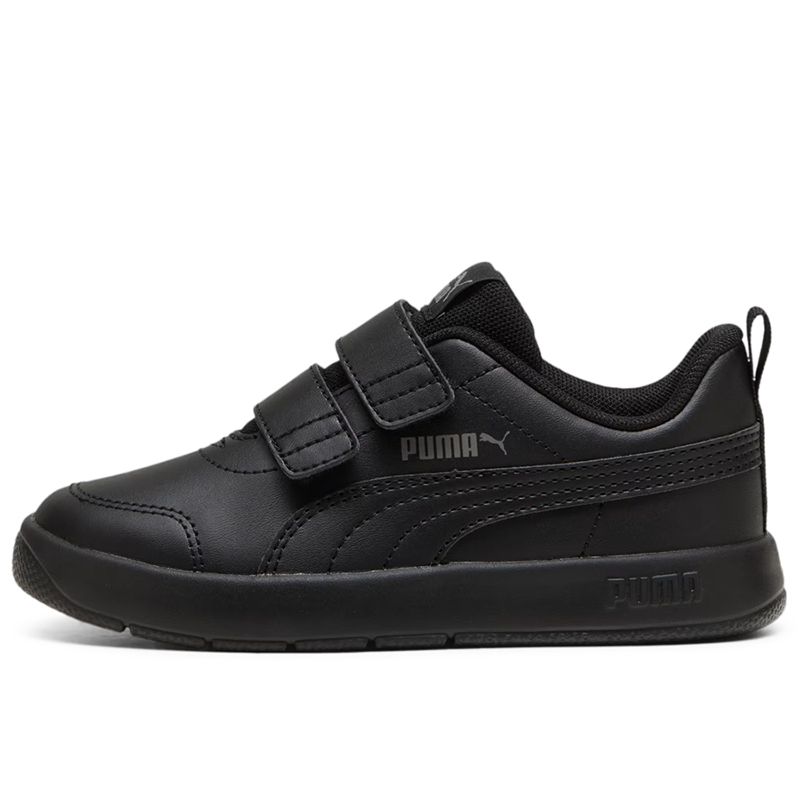 Buty dziecięce Puma Courtflex V3 V PS 39764201 - czarne