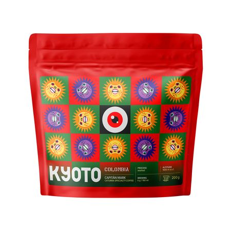 Kyoto Kawa ziarnista Kolumbia Capitan Mark Finca Milan Filter 200 g - kawa