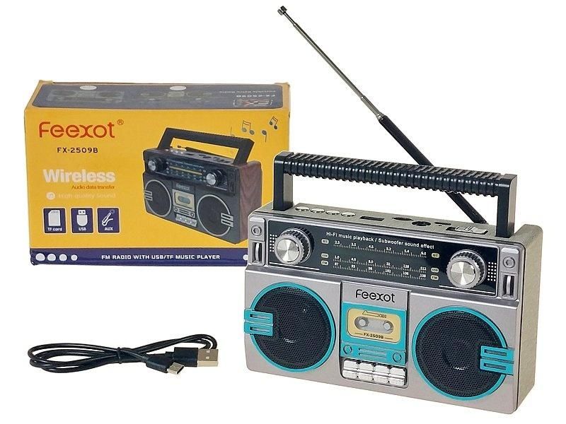 Adar Głośnik Bluteooth z radiem i Usb Mix