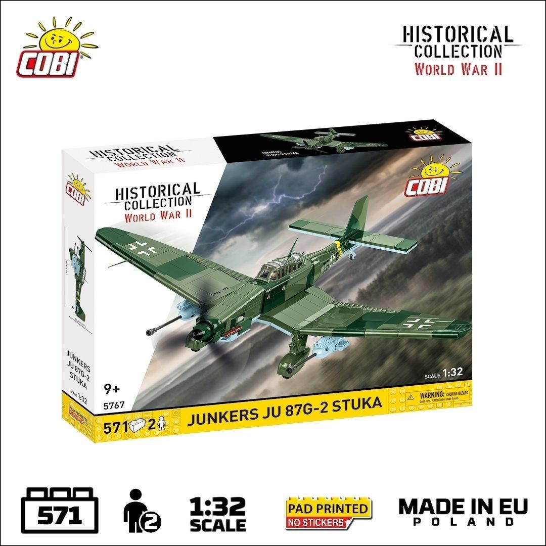 Junkers Ju 87G-2 Stuka - klocki