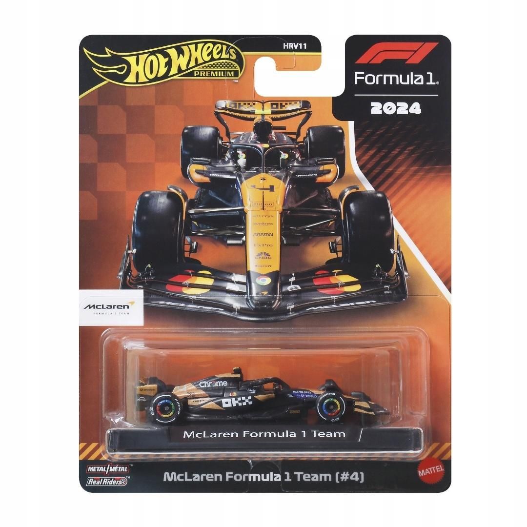 Hot Wheels Premium Formuła 1 Samochodzik - model lub pojazd