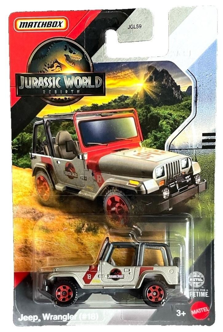 Matchbox Jurassic World Metalowy pojazd mix - model lub pojazd