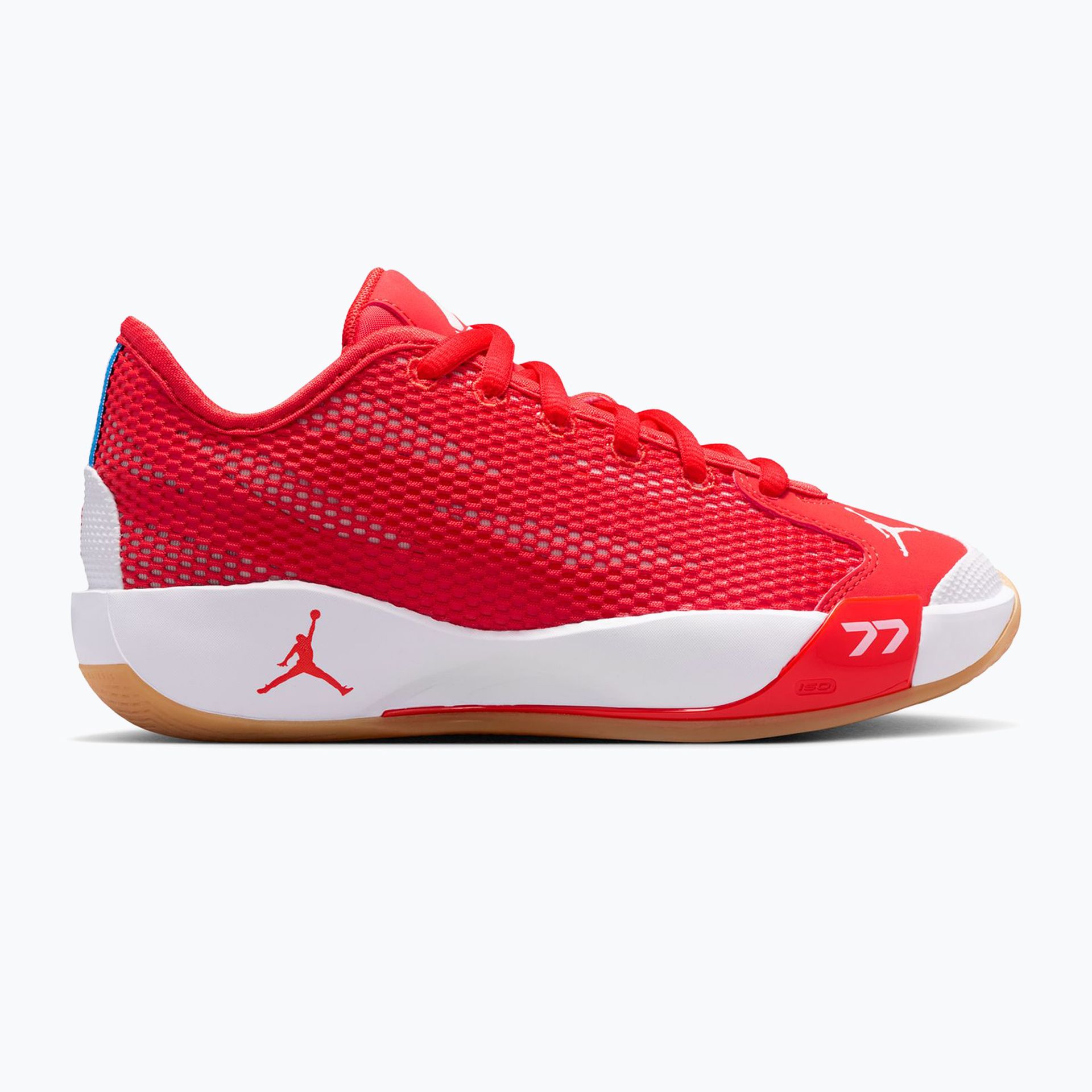 Buty do koszykówki dziecięce Nike Jordan Luka 77 GS Jr chile red/gum light brown/white WYSYŁKA W 24H 30 DNI NA ZWROT