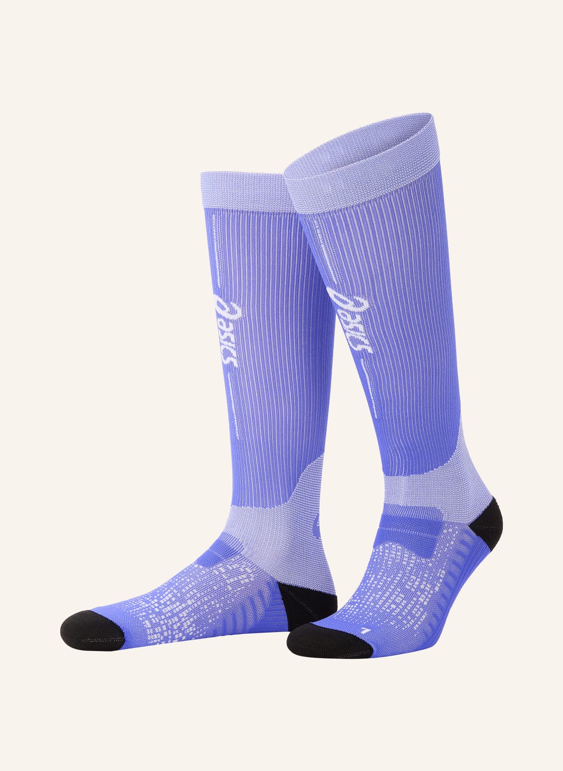 Asics Skarpety Do Biegania Compression Performance lila