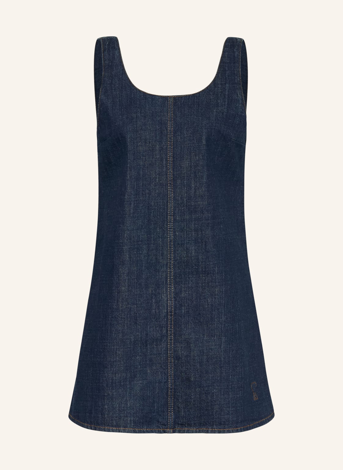 Ami Paris Sukienka Jeansowa blau