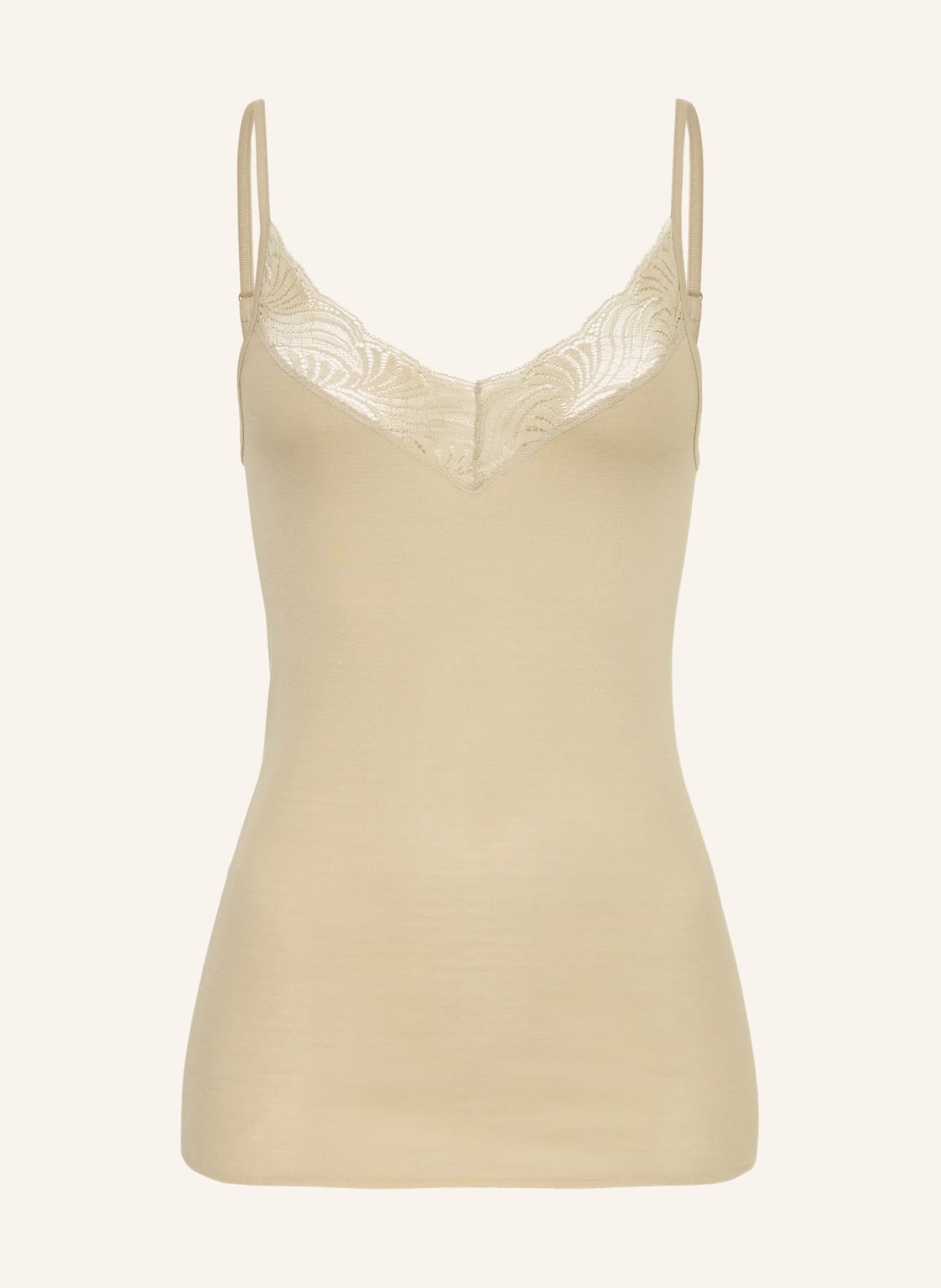 Hanro Top Cotton Delight gruen