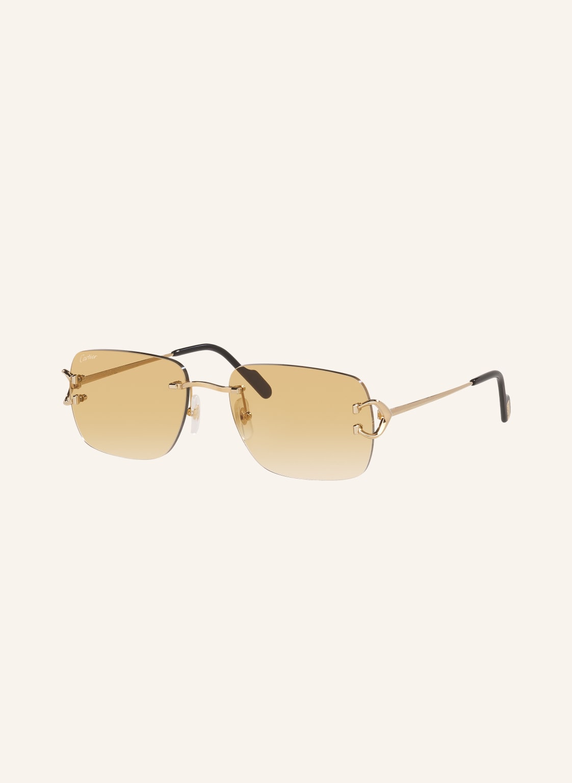 Cartier Okulary Przeciwsłoneczne 6L001572 gold
