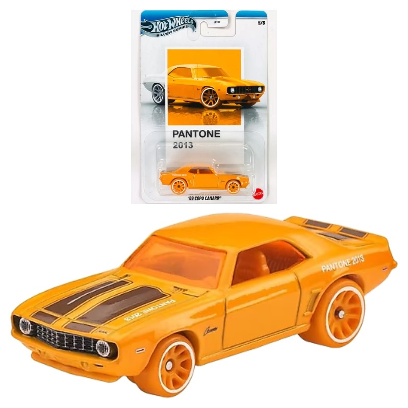 Hot Wheels Silver Series Pantone 021 Autko '69 Copo Camaro JKY50