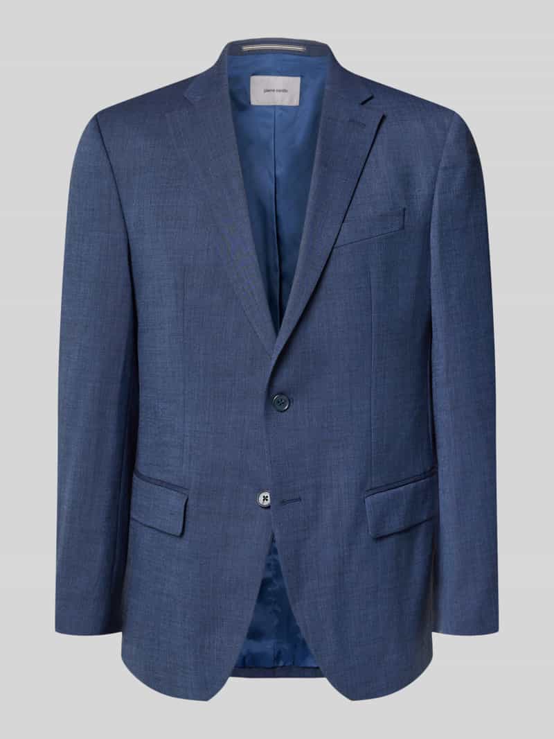 Marynarka w kroju slim fit na 2 guziki z kieszeniami z patką model 'Grant'