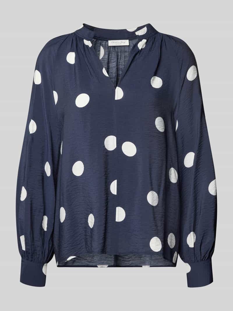 bluzka z mieszanka wiskozy z dekolt serafino