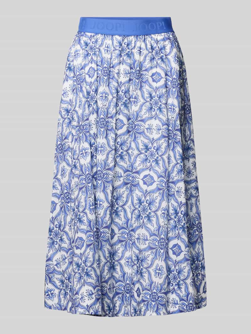 spódnica midi z elastycznym pasem model 'Saki2'