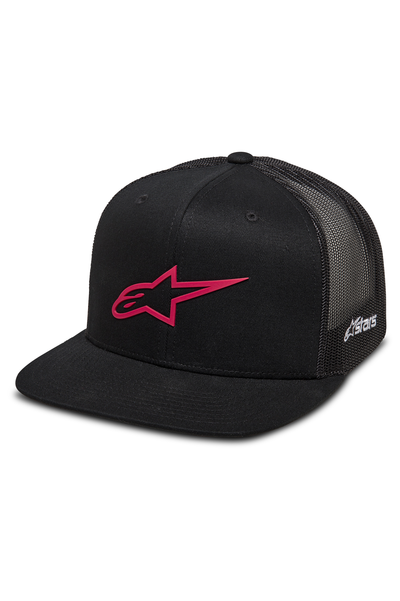 Czapka z Daszkiem Alpinestars 3D Ageless Trucker Czarny/CzerwonyRegulowany
