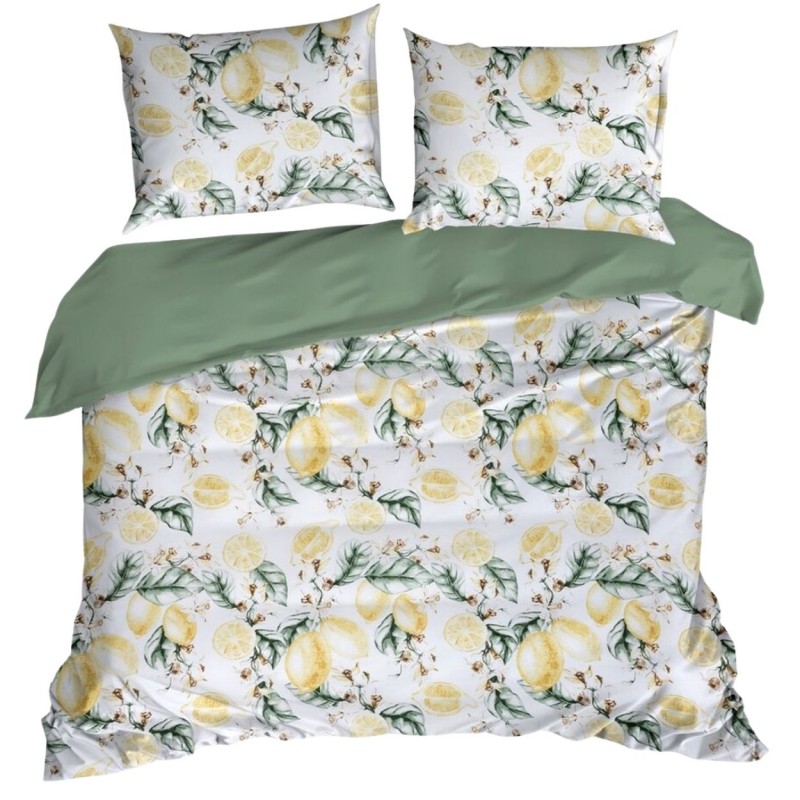 Pościel SPRING/91 cytryny 220x200 cm bawełna