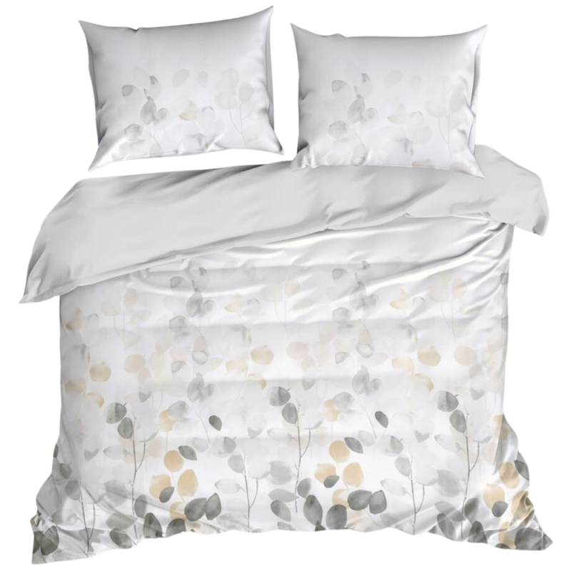 Pościel SPRING/94 liście 160x200 cm bawełna