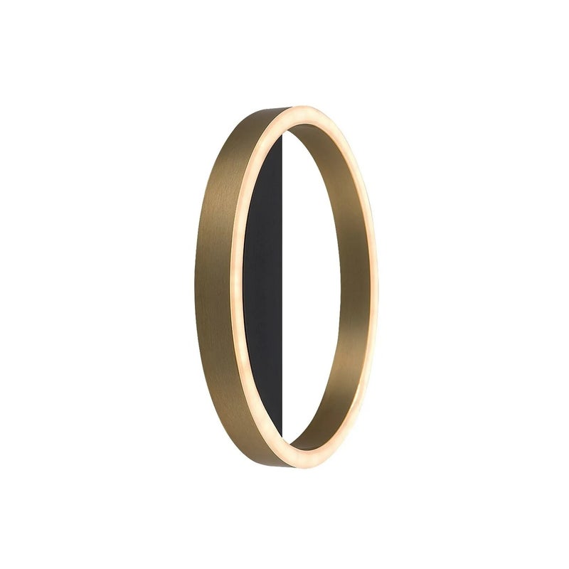 Kinkiet LED THRIC złoto-czarny-biały 15W Ciepła biel 960lm metal wym:25x25x3cm IP20 Rabalux