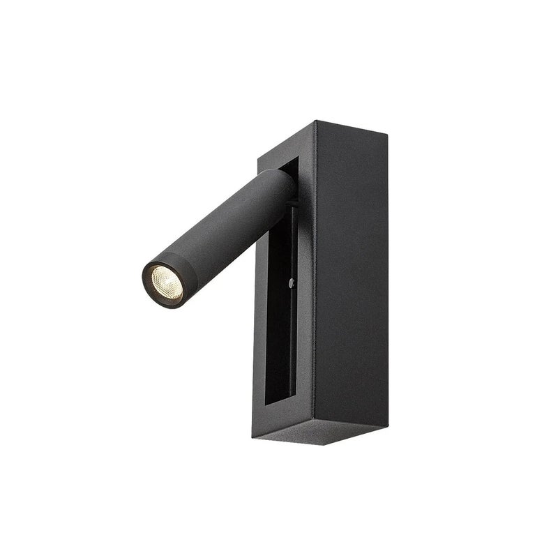 Kinkiet LED GELLO czarny 4W Ciepła biel 210lm metal wym:16x7x11cm IP20 Rabalux