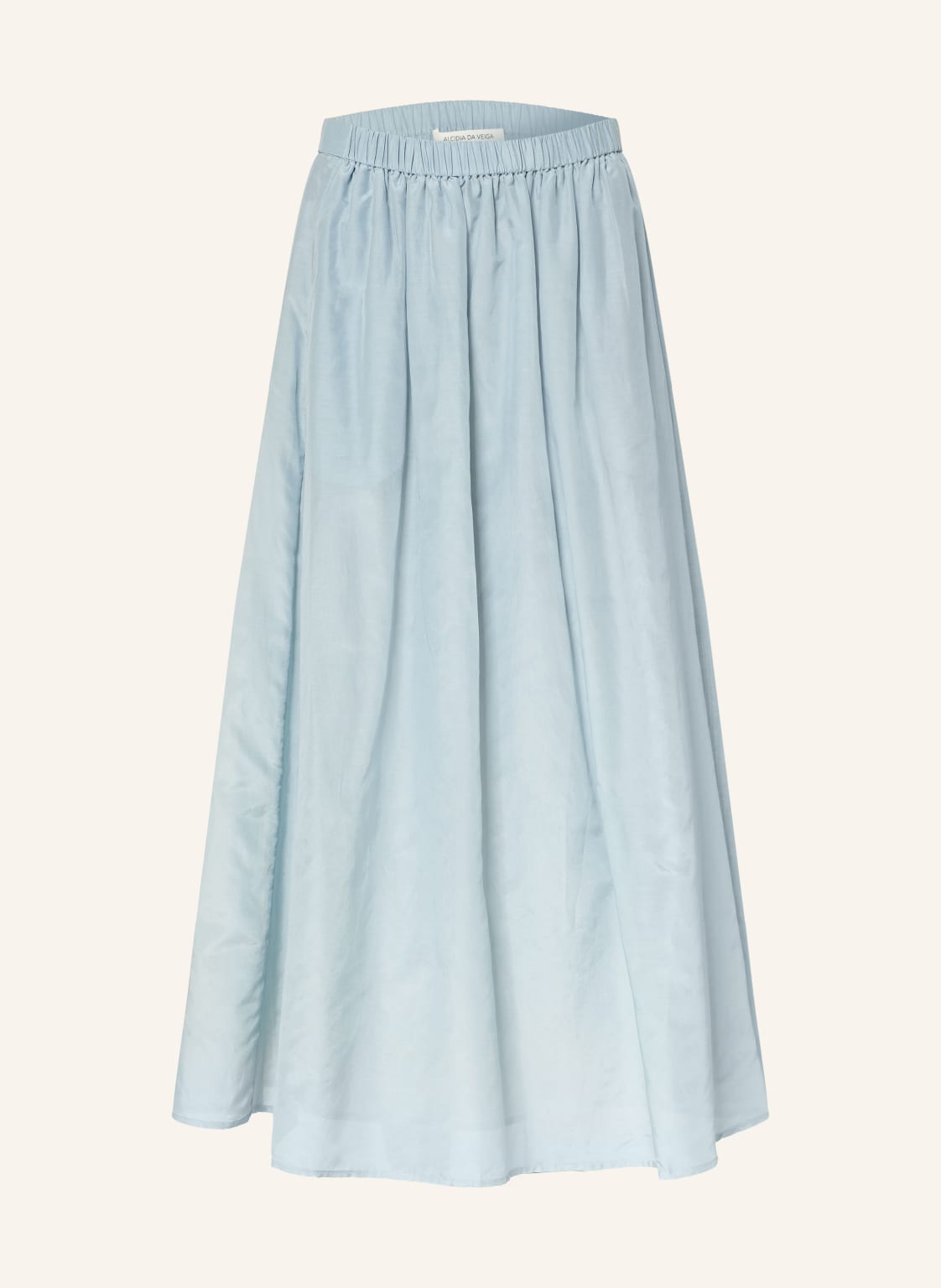 Alcidia Da Veiga Spódnica Z Jedwabiu blau
