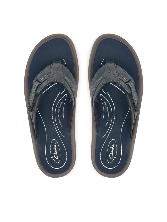 Clarks Japonki Wesley Sun 26181916 Granatowy