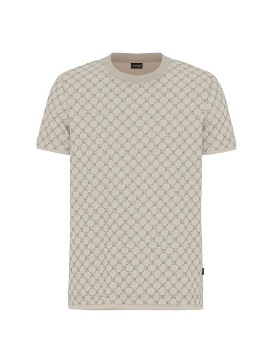 JOOP! T-Shirt Victormanuel 30101945 Écru Regular Fit