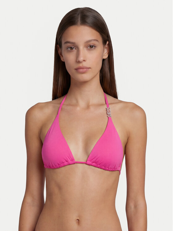 Guess Góra od bikini E6GJ30 MC040 Różowy