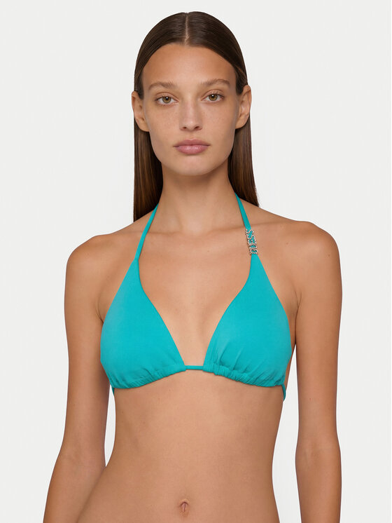 Guess Góra od bikini E6GJ30 MC040 Niebieski