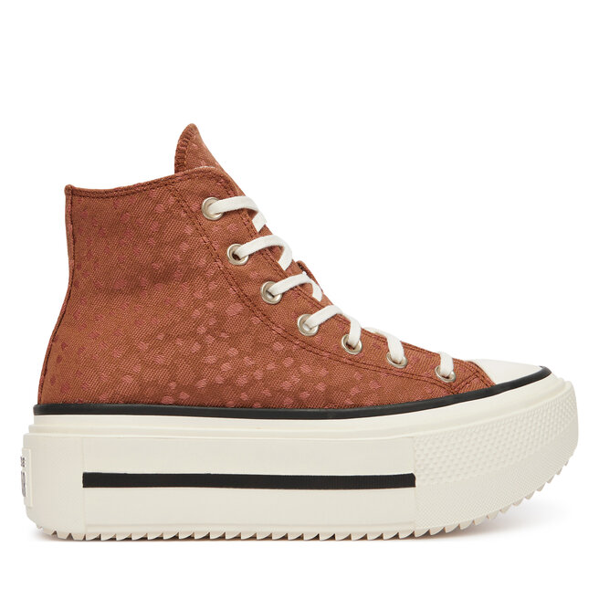 Trampki Converse Chuck Taylor All Star Lift Double Stack Platform Deer A17883C Brązowy