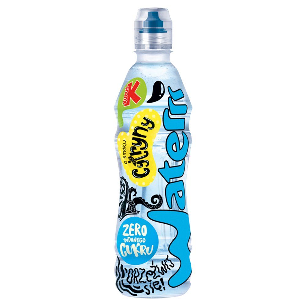 Kubuś Waterrr Napój owocowy o smaku cytryny 500 ml
