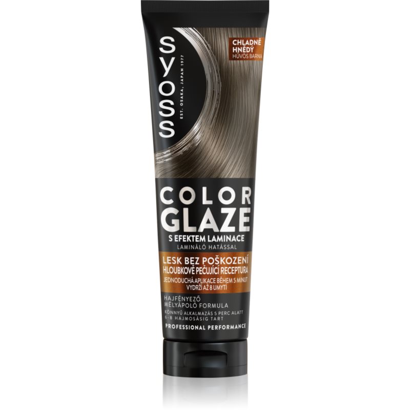 Syoss Intense Glaze Color tonująca farba do włosów do nabłyszczenia odcień Cool Brown 130 ml