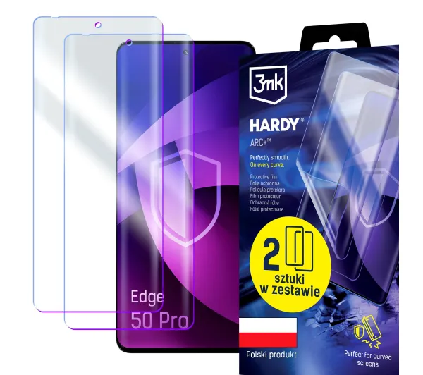 3mk Hardy ARC+ do Motorola Edge 50 Pro 2 sztuki