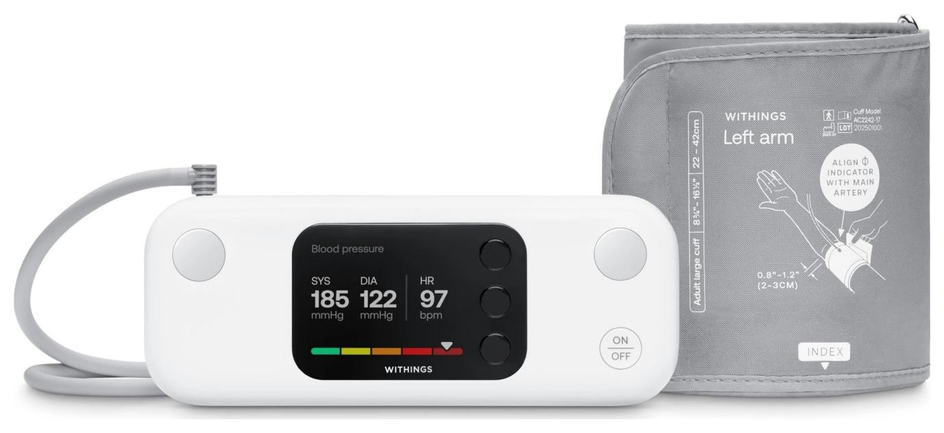 Withings Bpm Vision AFib BT biały