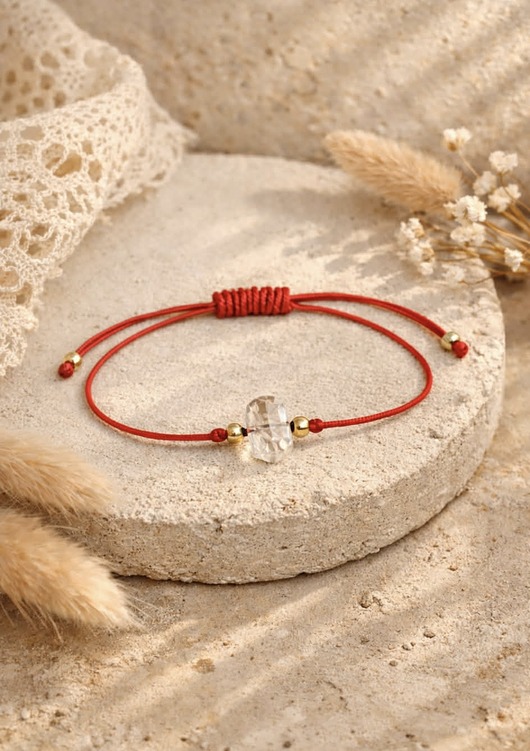 Bransoletka z Kryształem Górskim