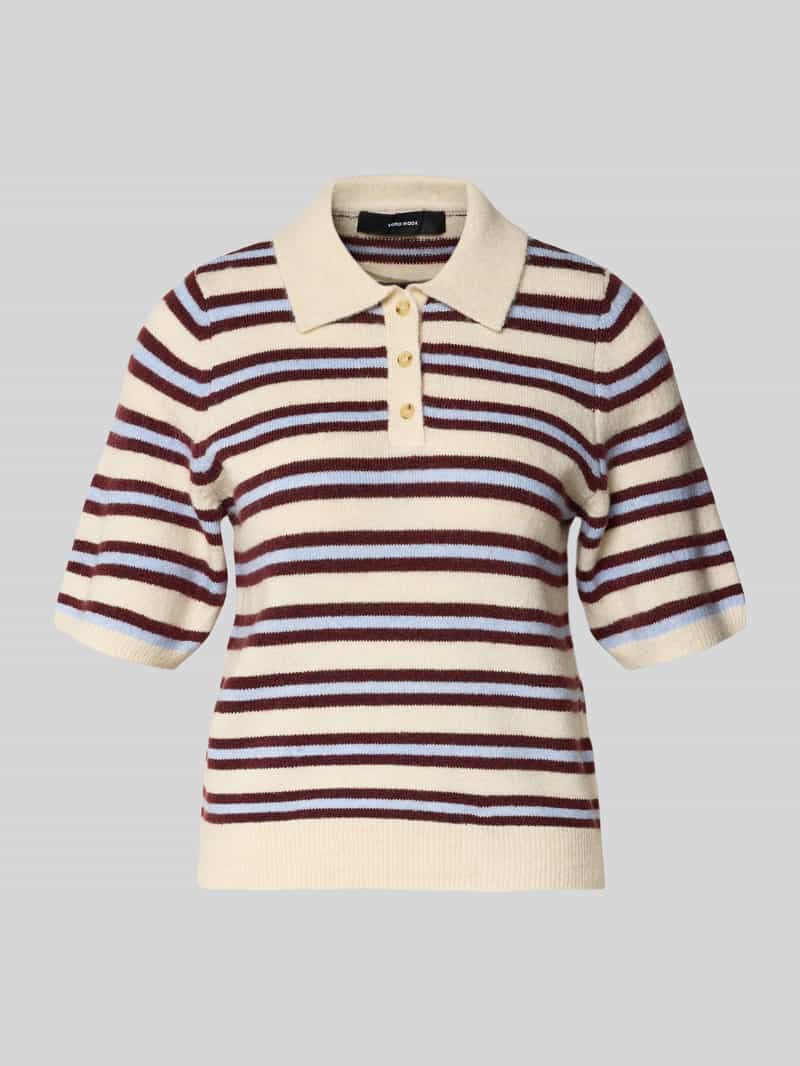 sweter z dzianiny w kroju regular fit z dodatkiem wełny model 'CANNA'