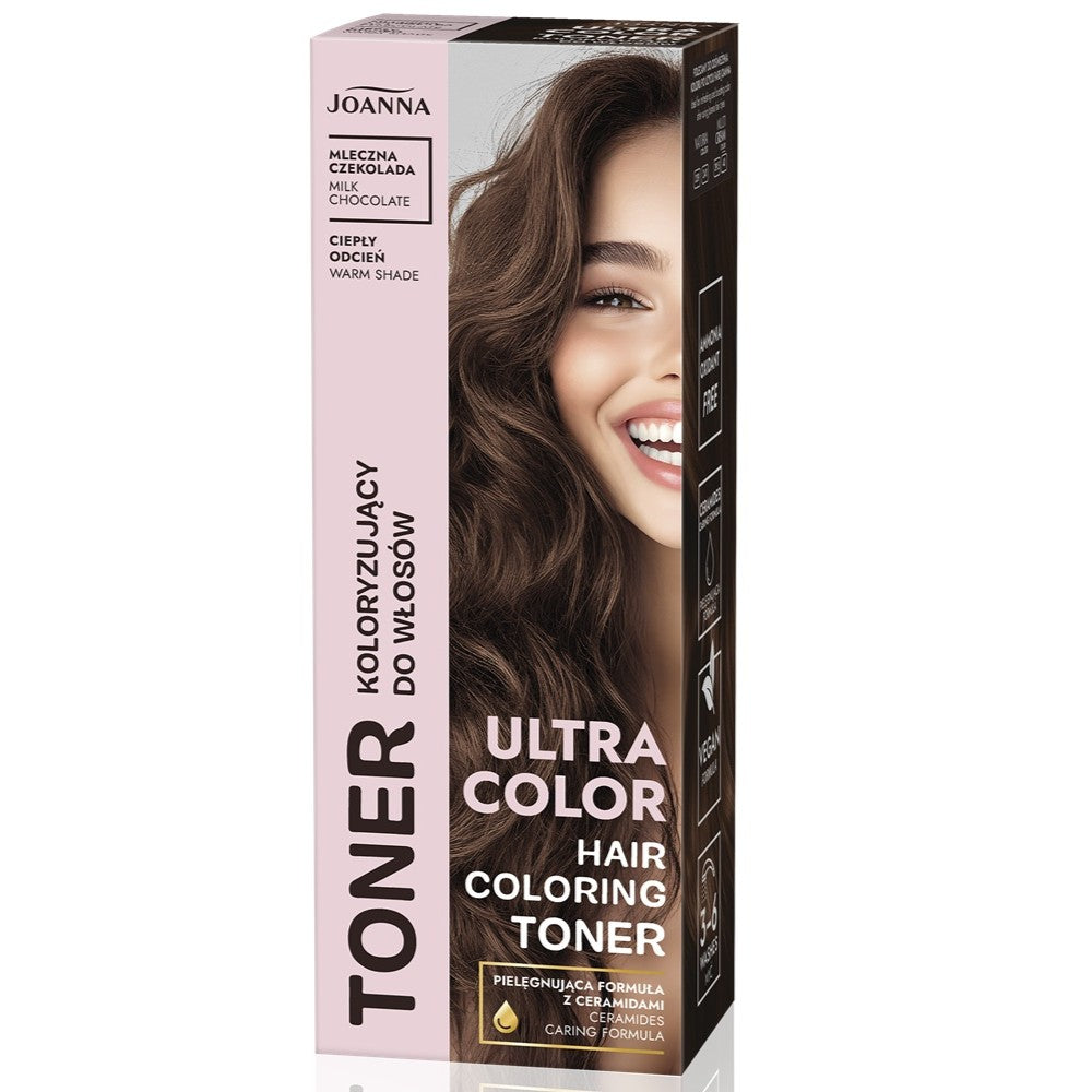 Joanna Ultra Color toner do włosów Milk Chocolate 100g
