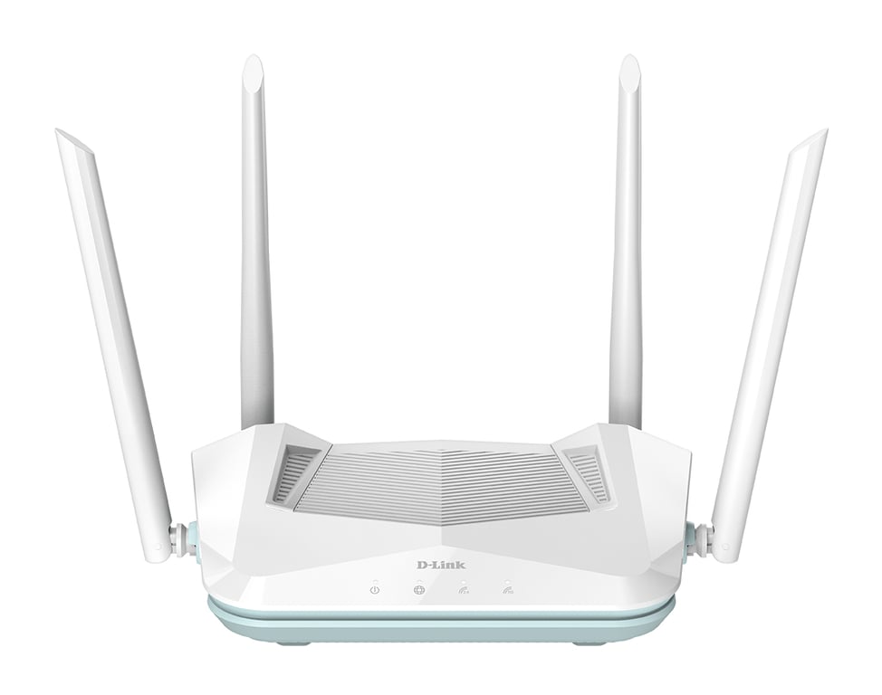 D-Link EAGLE PRO AI AX1500 Smart Router router bezprzewodowy Gigabit Ethernet Dual-band (2.4 GHz/5 GHz) Biały R15/E