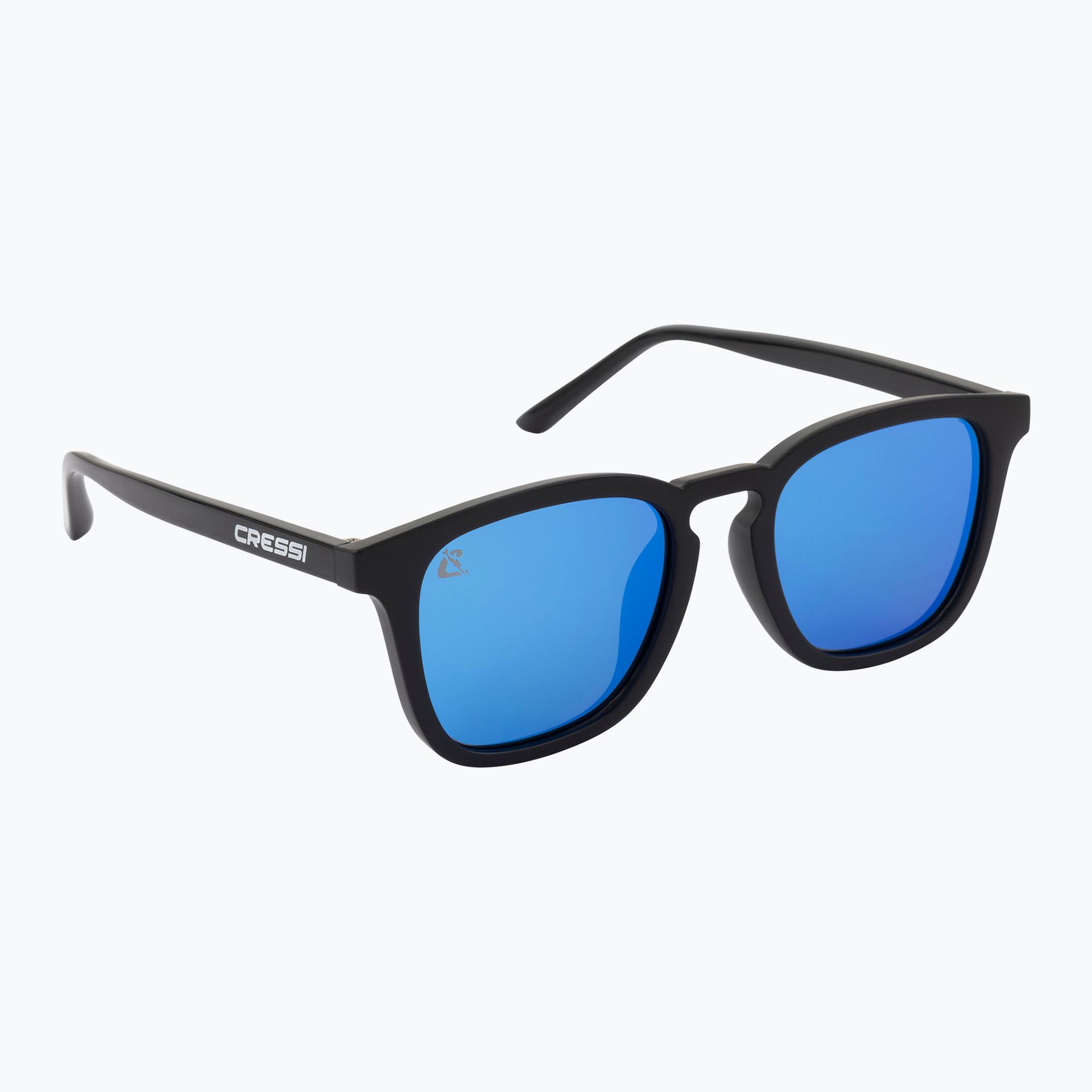 Okulary przeciwsłoneczne Cressi Riviera black/mirrored blue WYSYŁKA W 24H 30 DNI NA ZWROT