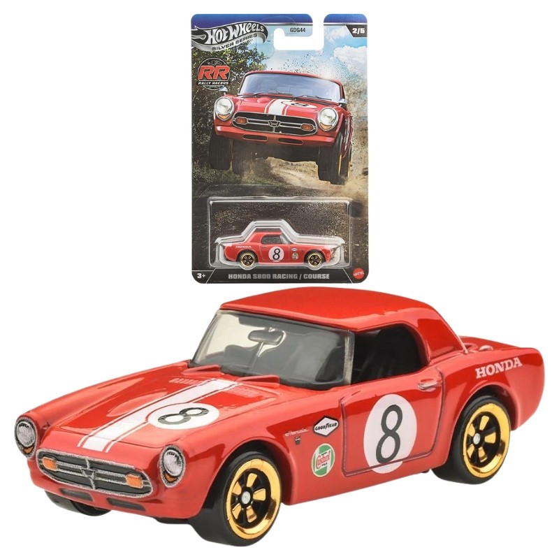 Hot Wheels Silver Series Autko S800 Racing/Course JKX62