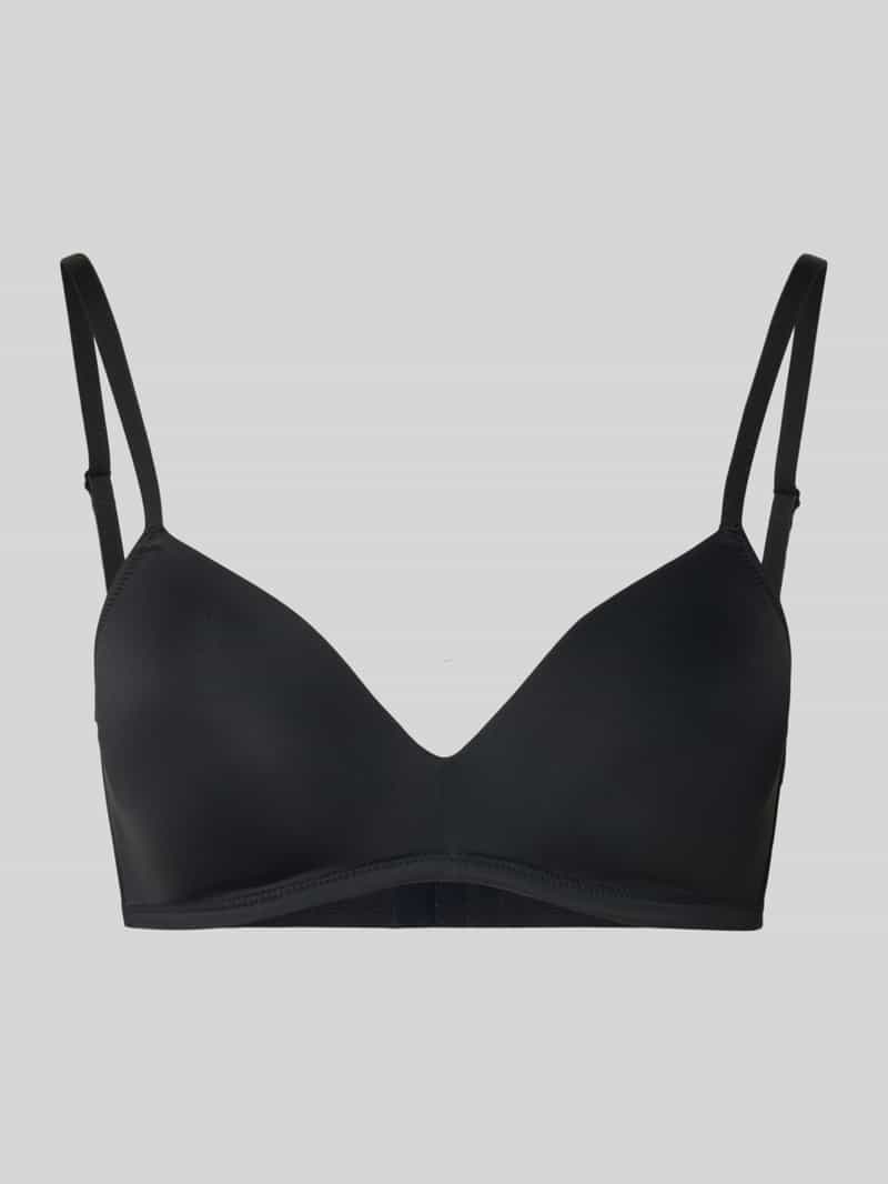 biustonosz o kroju regular fit z zapięciem na haftkę