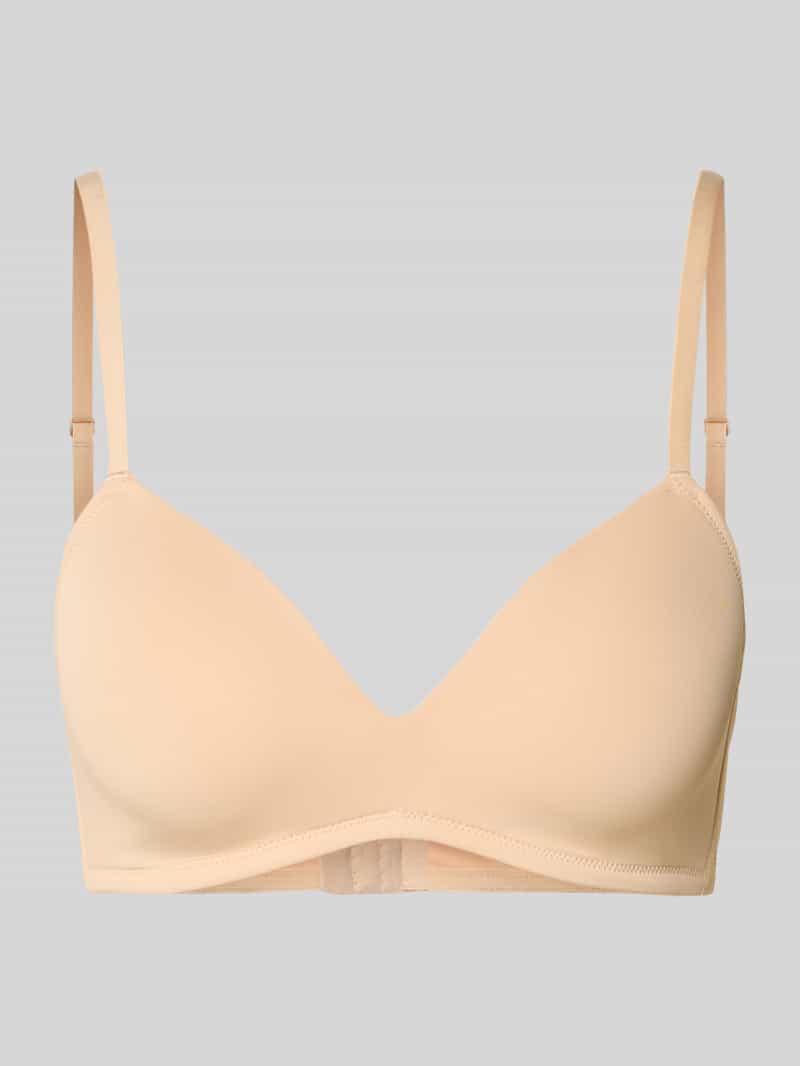 biustonosz o kroju regular fit z zapięciem na haftkę