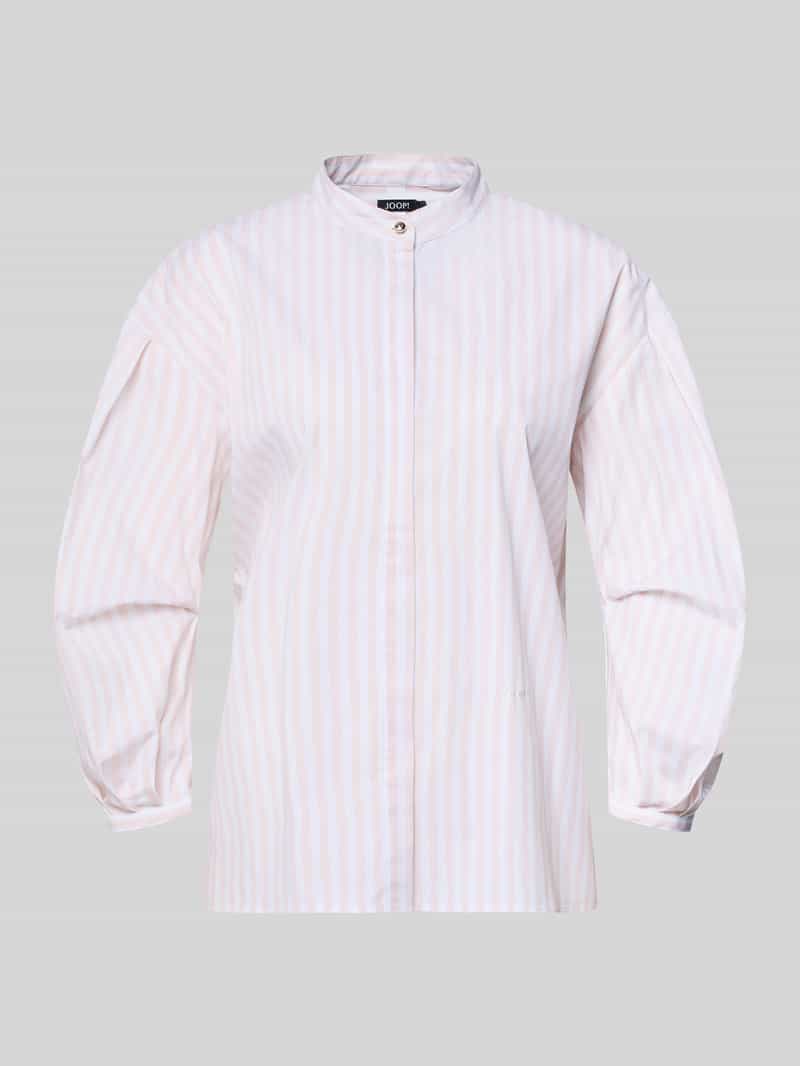 bluzka z długim rękawem w kroju regular fit z mieszanka bawełny model 'Badrani'