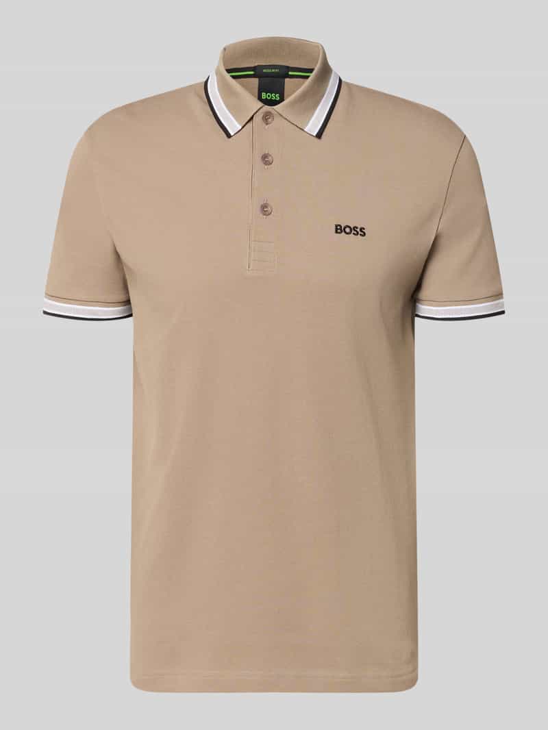Koszulka polo o kroju regular fit z czystej bawełny model „PADDY”