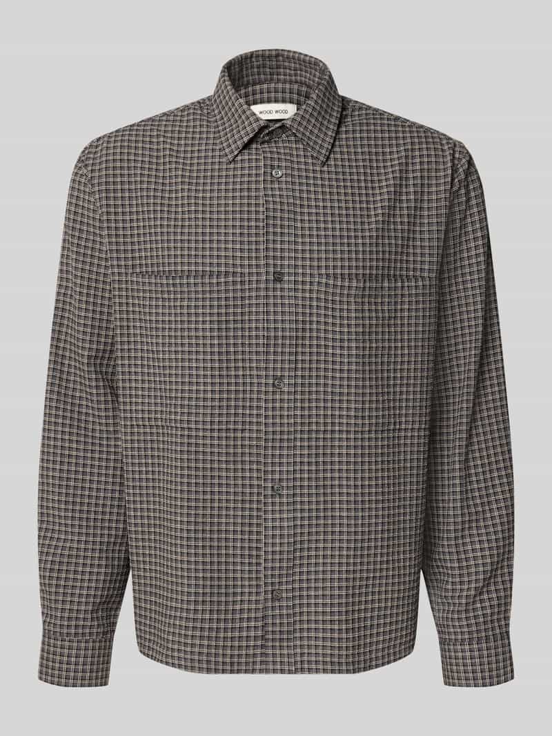 koszula casualowa o kroju regular fit z kołnierzykiem typu kent model 'Nico'