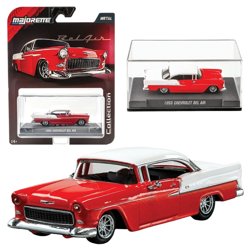 Majorette Pojazd Kolekcjonerski Autko 1955 Chevrolet Bel Air