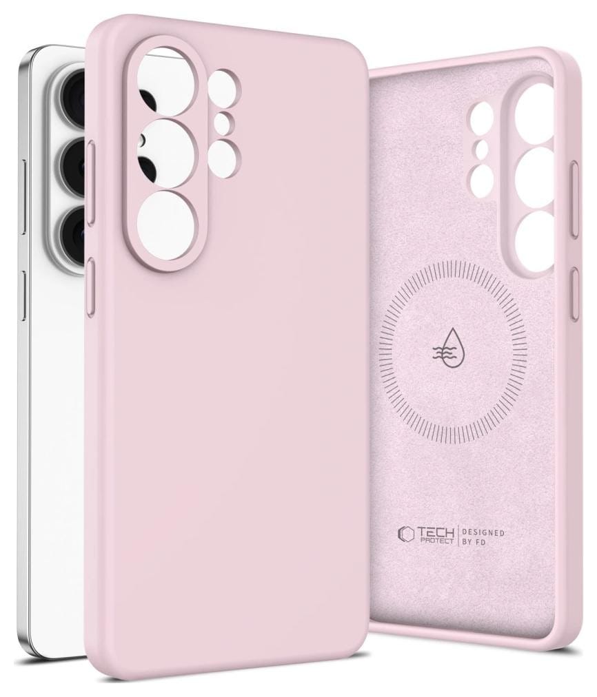 Tech-Protect Silicone Magsafe Galaxy S26 Ultra pink pearl