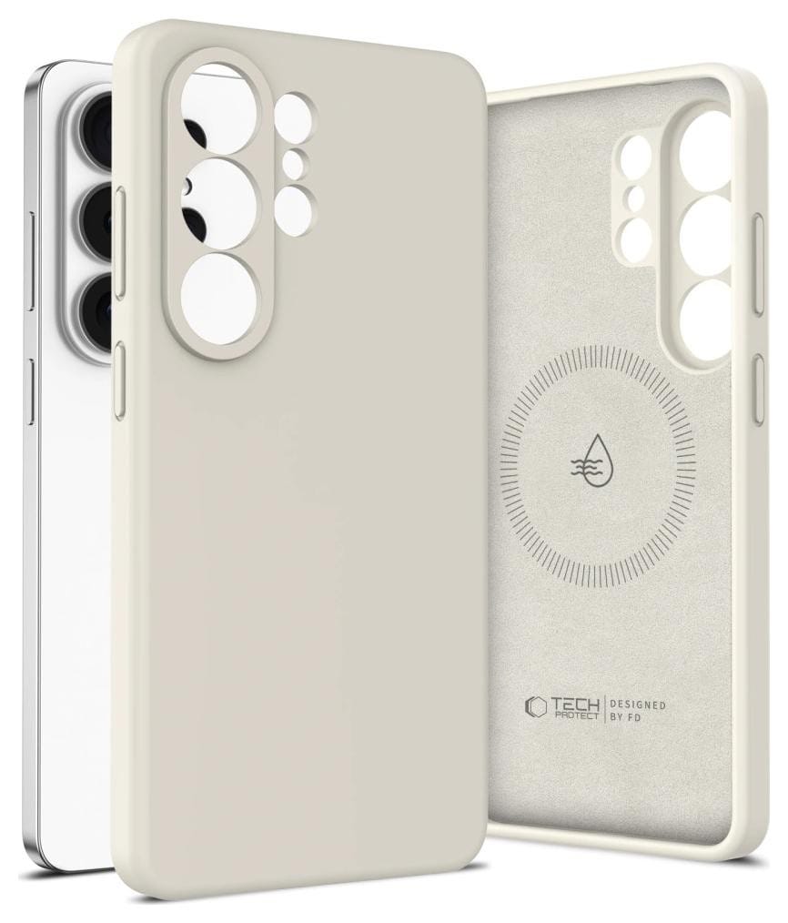 Tech-Protect Silicone Magsafe Galaxy S26 Ultra cosmic latte