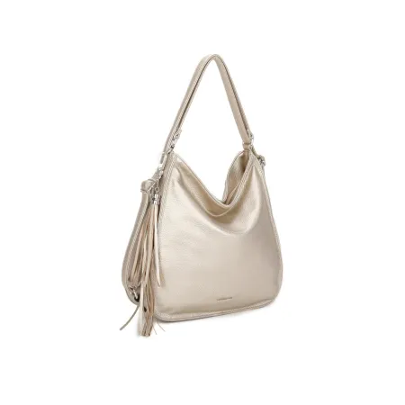 Stylowa Damska Torebka Złota Shopper Plecak 2w1 Na Ramię LUIGISANTO