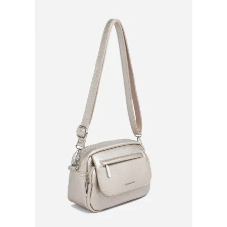 Modna Praktyczna Torebka Damska Listonoszka LUIGISANTO Złota