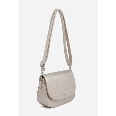 Modna Elegancka Torebka Damska Złota Listonoszka LUIGISANTO