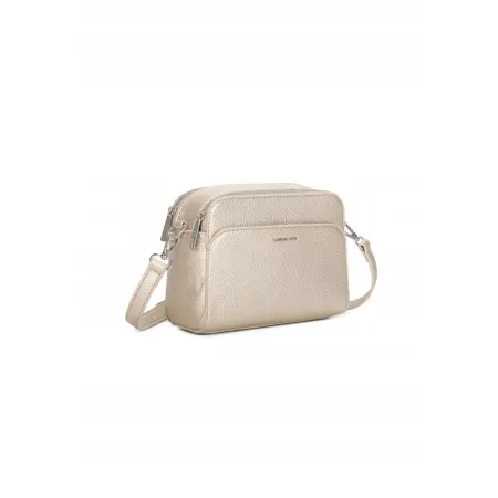 Zgrabna Praktyczna Listonoszka Złota Damska Torebka LUIGISANTO Skóra Eko