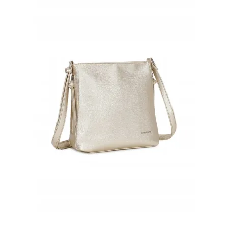 Praktyczna Elegancka Torebka Damska LUIGISANTO Listonoszka Złota