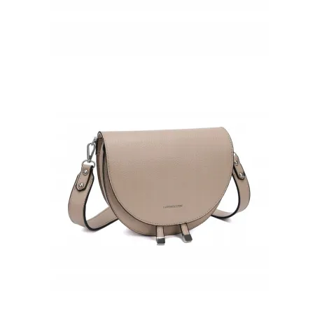Praktyczna Listonoszka Torebka Damska Beżowa LUIGISANTO 23117 Beige/Taupe